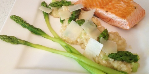 Spargel Risotto